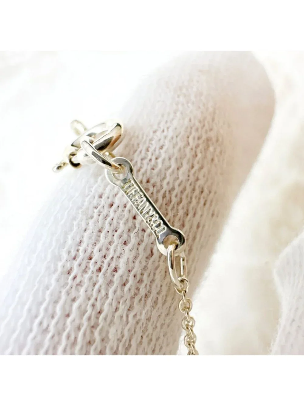 Tiffany & Co Loving Heart Silver Necklace 47